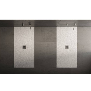 Piatto doccia 90x70 cm Essential bianco total - Fiora 2