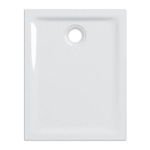 Piatto doccia 90x70 cm bianco lucido antiscivolo - Geberit