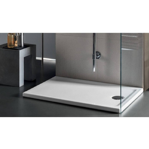 Piatto doccia 90x70 cm bianco lucido antiscivolo - Geberit