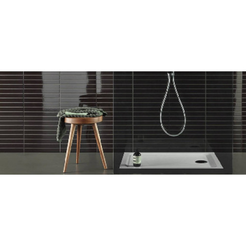 Piatto doccia 90x70 cm bianco lucido antiscivolo - Geberit