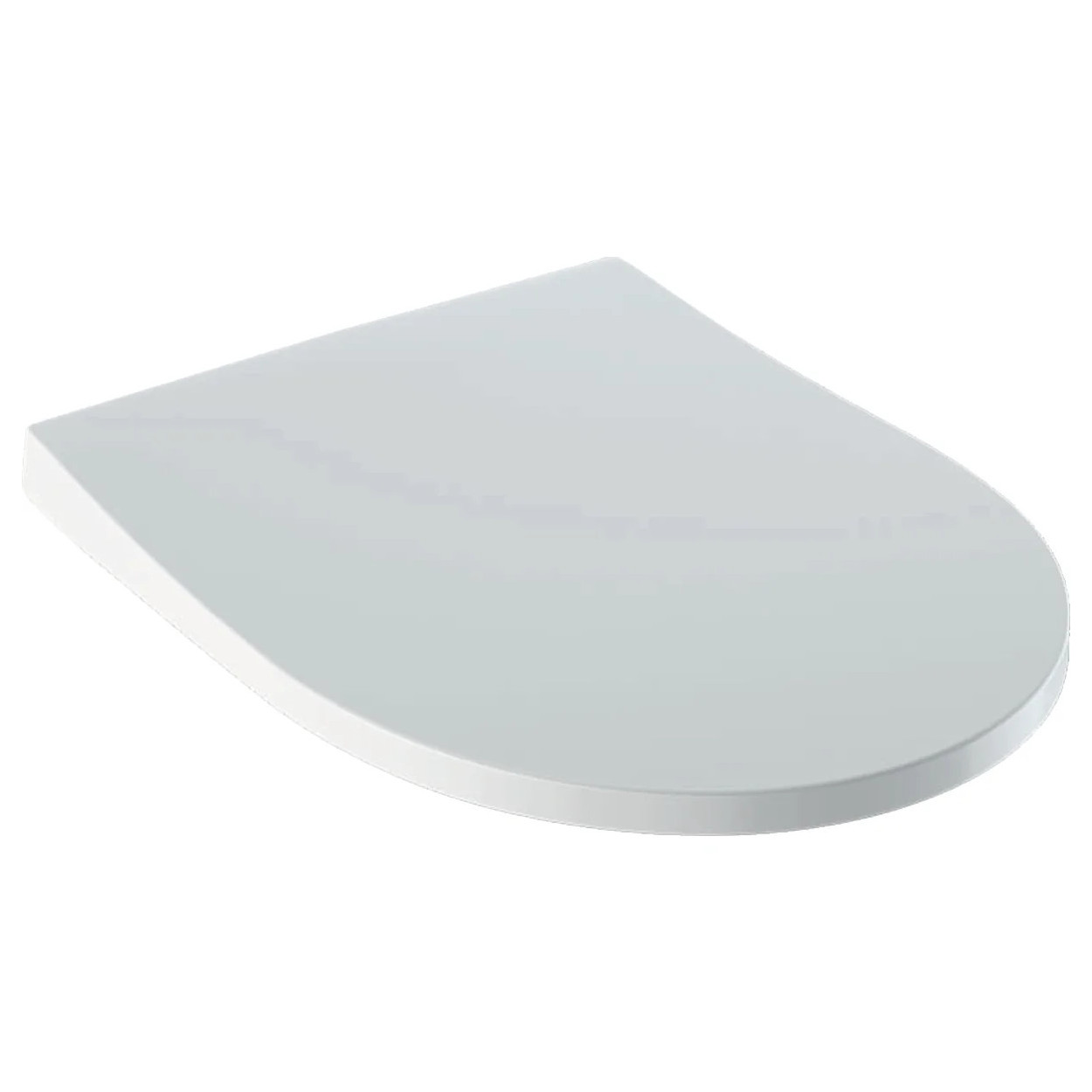 Coprivaso slim soft close Icon bianco lucido - Geberit