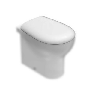 Coprivaso Grace con Chiusura Rallentata Bianco Lucido - Globo | Meglio 2