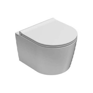 Coprivaso rimovibile con chiusura rallentata Forty3 bianco lucido - Gl 2