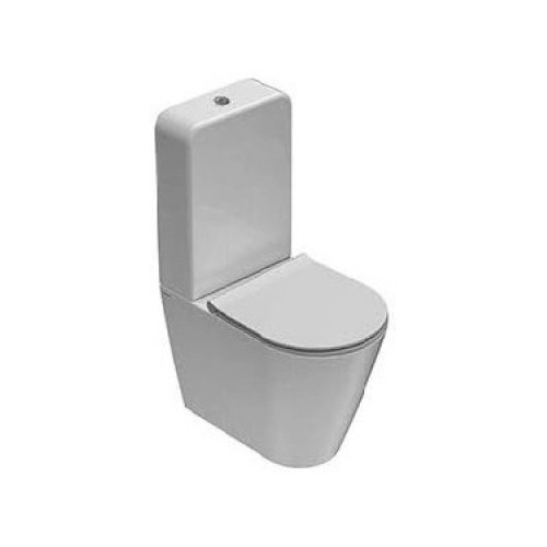 Coprivaso rimovibile con chiusura rallentata Forty3 bianco lucido - Gl