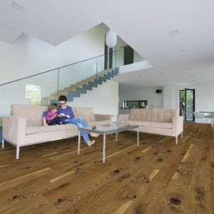 Casapark rovere decapato nero rustico olio 14x181x2200– Bauwerk 2