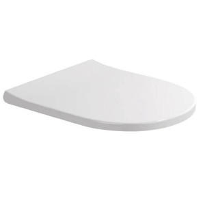 Coprivaso con chiusura rallentata Quick/App bianco lucido - Flaminia