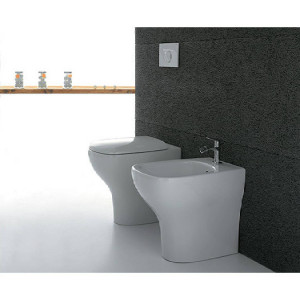 Vaso a terra Genesis bianco lucido - Globo | Design moderno e qualità 2