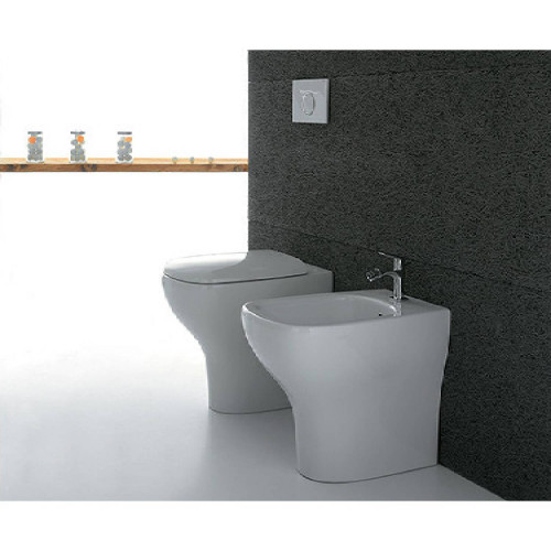 Vaso a terra Genesis bianco lucido - Globo | Design moderno e qualità