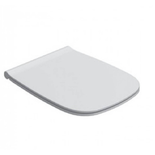 Coprivaso rimovibile con chiusura rallentata Genesis bianco lucido - G