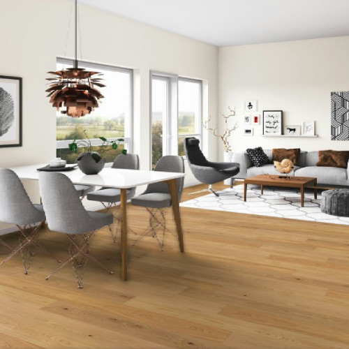 Villapark rovere tranquillo verniciato opaco 9.5x190x2100 mm - Bauwerk