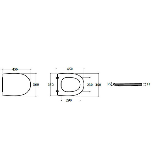Coprivaso rimovibile 4ALL bianco lucido - Chiusura tradizionale | Glob