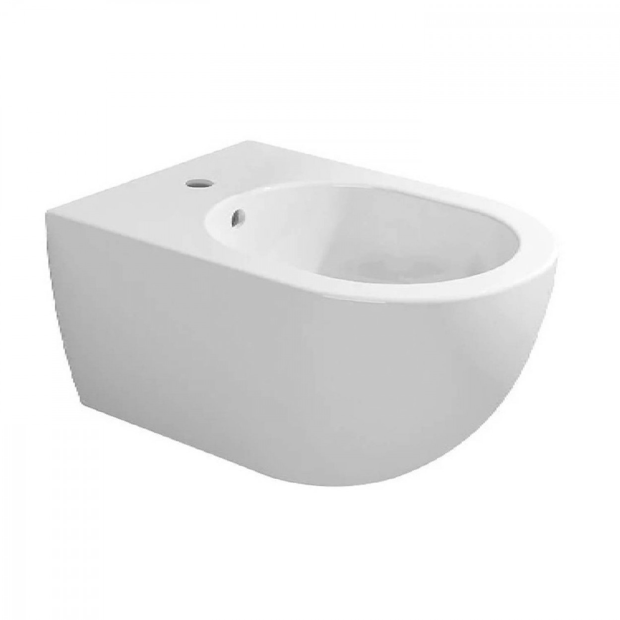 Bidet sospeso filo muro monoforo App 54x36 cm bianco lucido - Flaminia