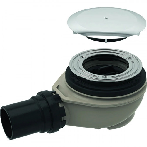 Sifone piatto doccia 90 mm cromo con piletta - Geberit | Meglioalge