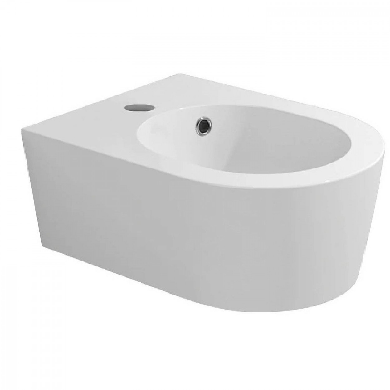 Bidet sospeso filo muro Link 48,5x36 cm bianco lucido - Flaminia