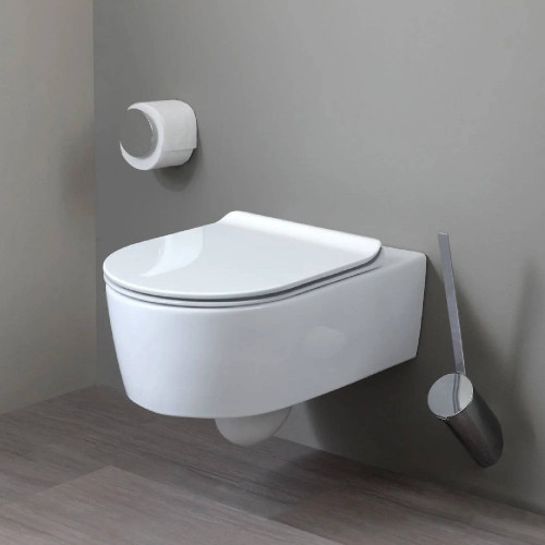 Vaso sospeso con sistema Go Clean Link bianco lucido - Flaminia