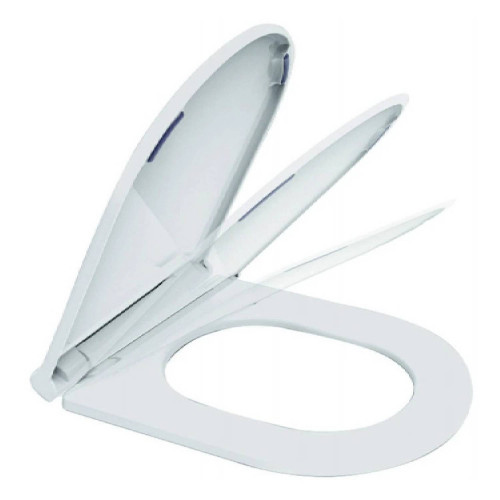 Coprivaso Slim Smile Bianco Lucido | Ceramica Cielo
