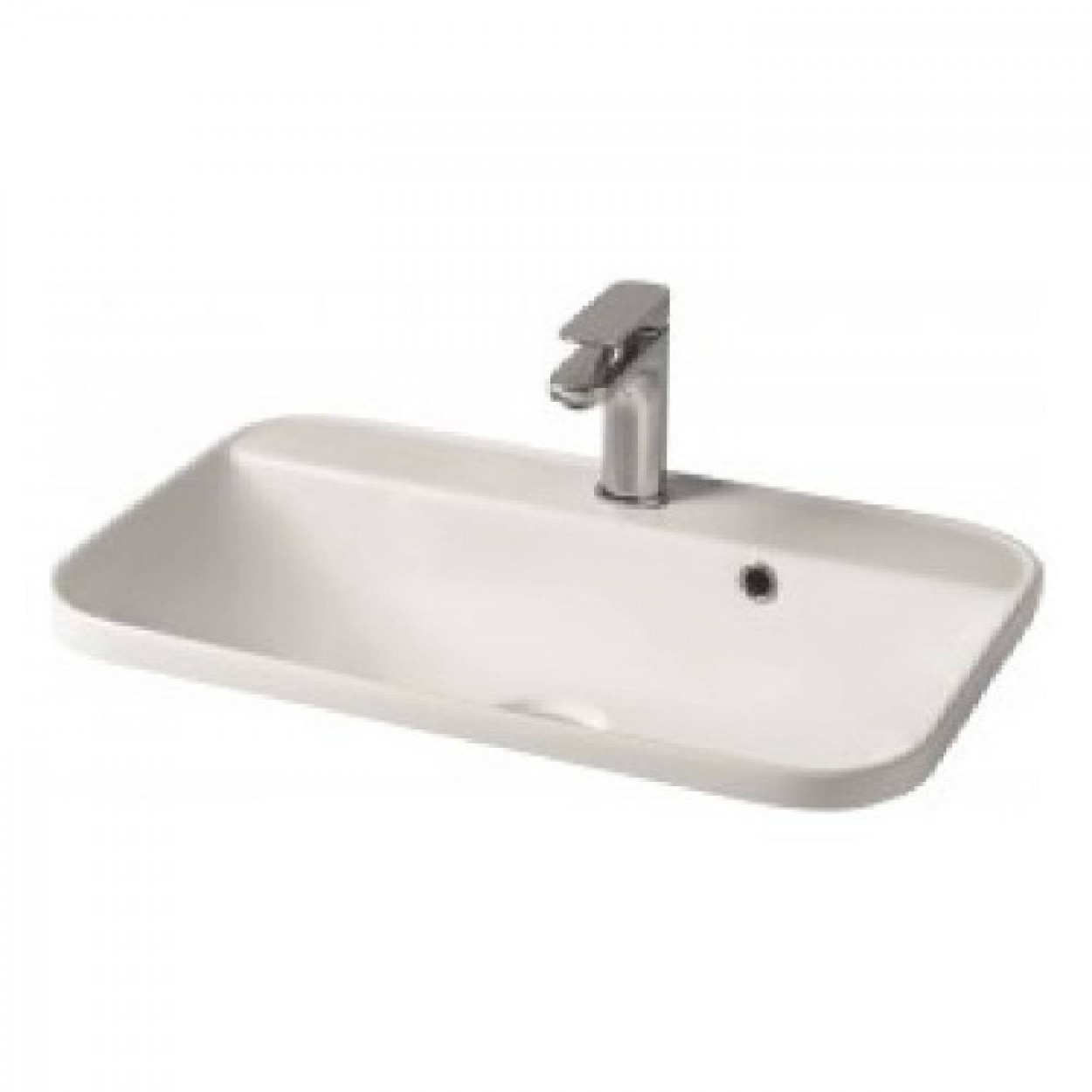 Lavabo 60x40 cm Giò Evolution bianco lucido - Hidra