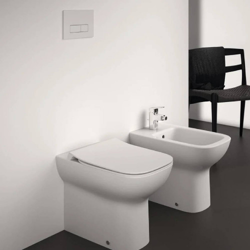 Coprivaso Slim ILife A Bianco Lucido con Chiusura Rallentata - Ideal S