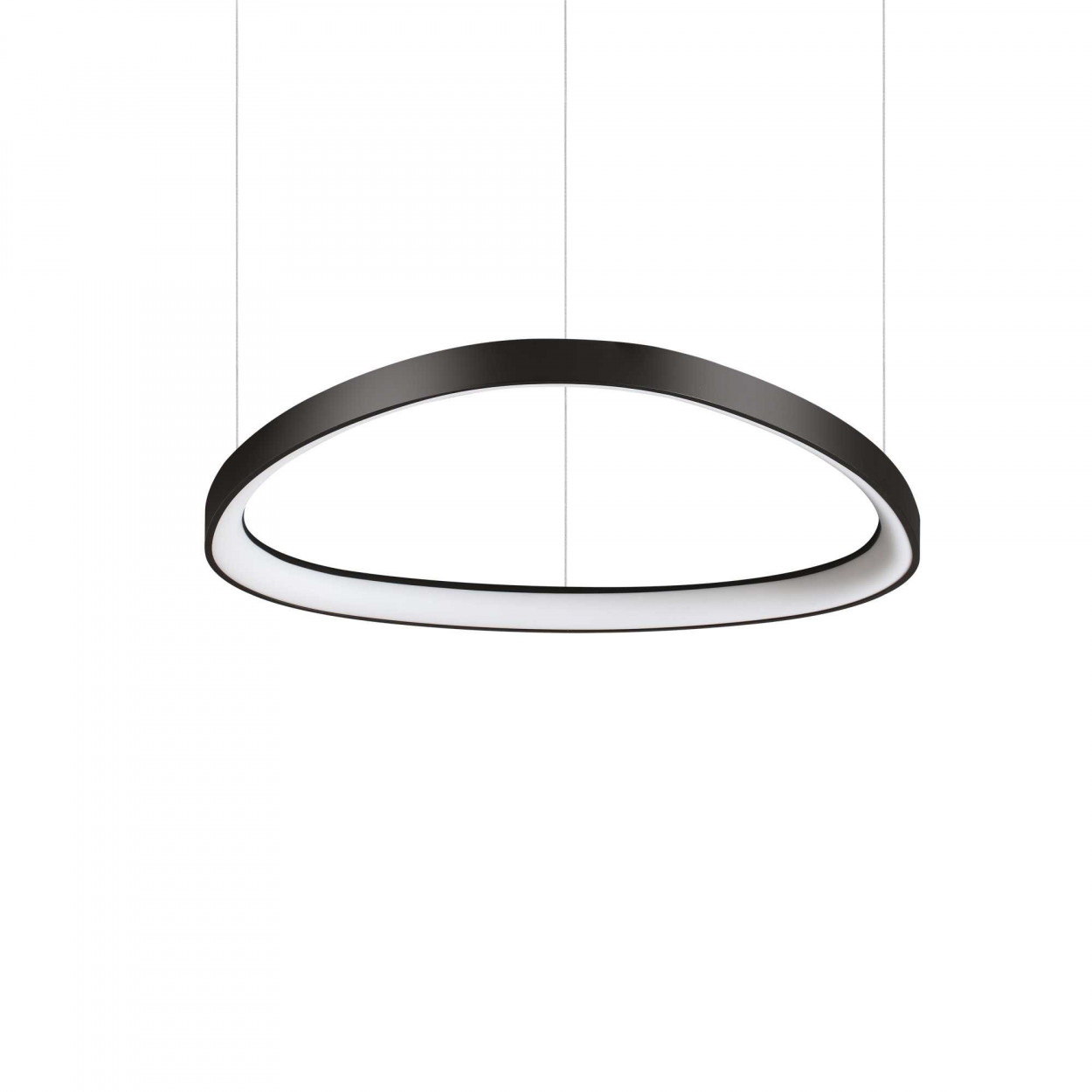 Lampada a sospensione Gemini d081 on-off nero - Ideal Lux