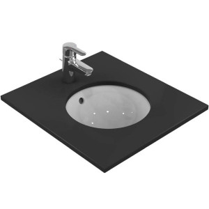 Lavabo da incasso rotondo 380 mm Connect bianco lucido | Ideal Standar 2