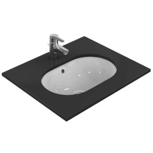 Lavabo da incasso ovale 550 mm Connect bianco lucido - Ideal Standard 2