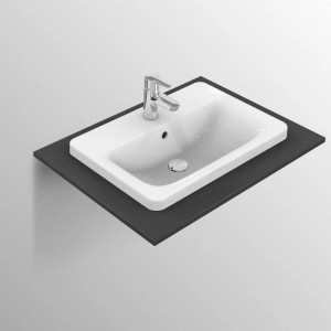 Lavabo da incasso 580 mm Connect bianco lucido - Ideal Standard