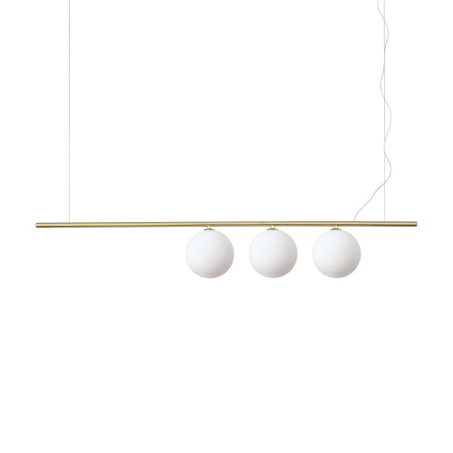 Lampada a sospensione Perline sp3 oro - Ideal Lux
