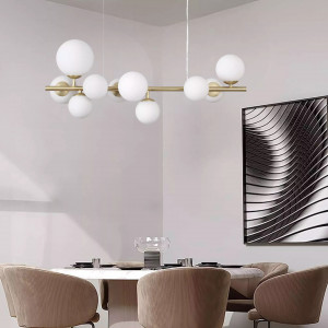 Lampada a sospensione Perlage sp10 oro - Ideal Lux 2