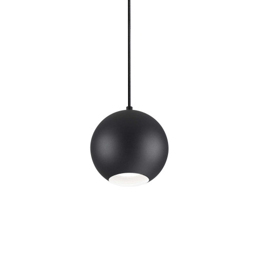 Lampada a sospensione Mr Jack sp1 nero - Ideal Lux