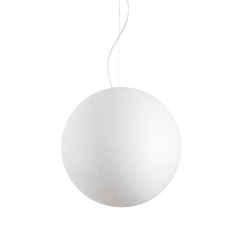 Lampada a sospensione Carta sp1 d50 bianco - Ideal Lux