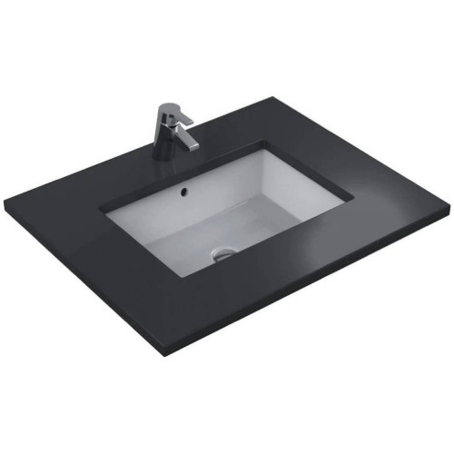 Lavabo da incasso sottopiano 50x34 cm Strada bianco lucido | Ideal Sta