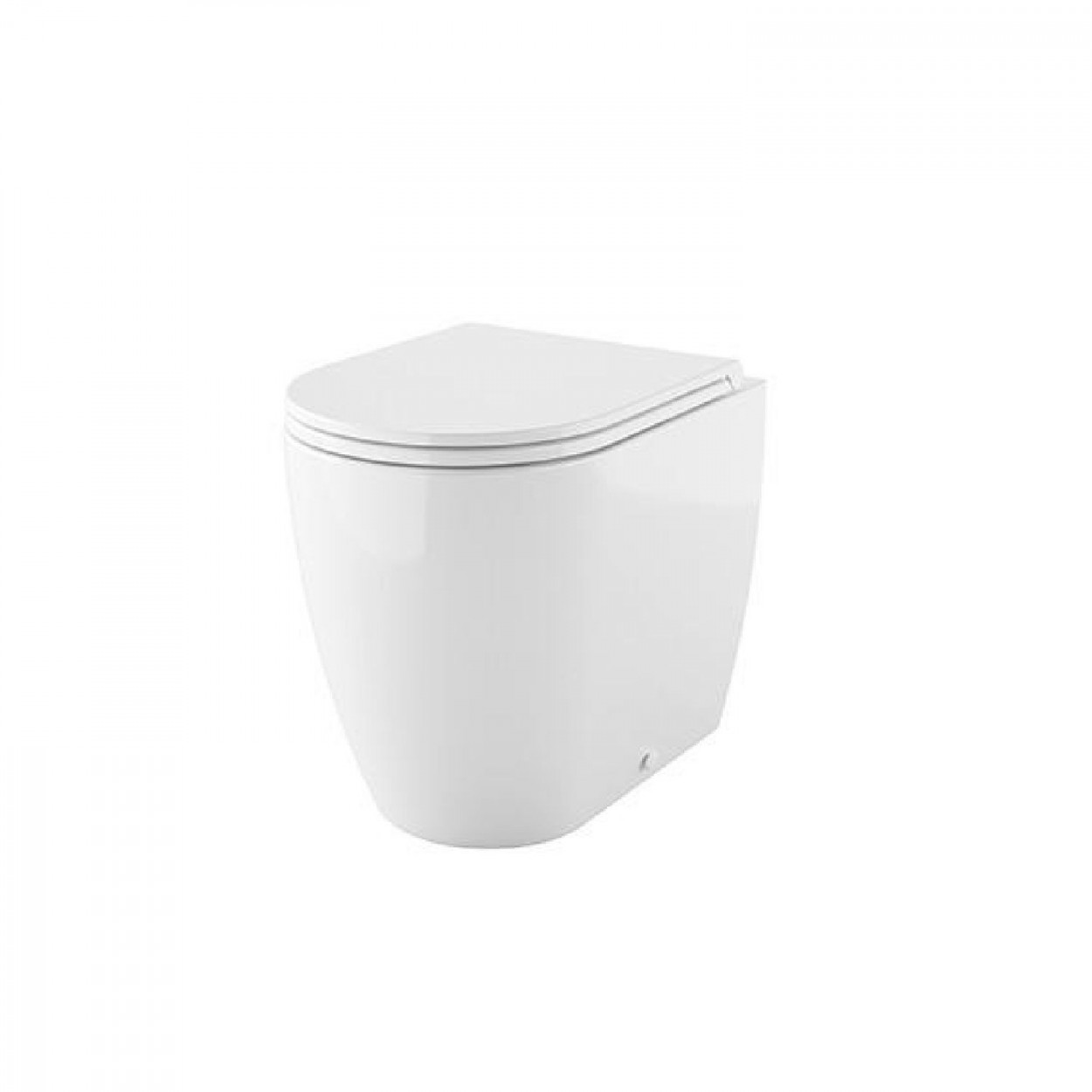 Vaso filo muro 52x36 cm Tour bianco lucido – Hidra Ceramica