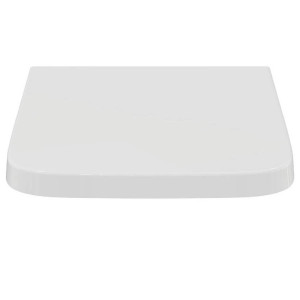 Coprivaso Slim Blend Cube bianco lucido con chiusura rallentata - Idea