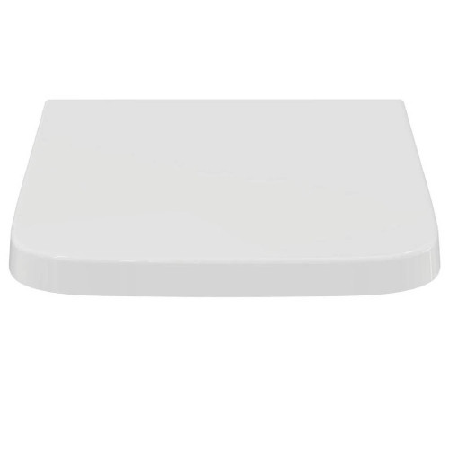 Coprivaso Slim Blend Cube bianco lucido con chiusura rallentata - Idea