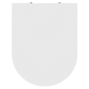 Coprivaso Slim Blend Curve Bianco Opaco | Chiusura Rallentata - Ideal