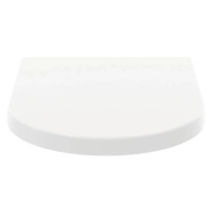 Coprivaso Slim Blend Curve Bianco Opaco | Chiusura Rallentata - Ideal 2