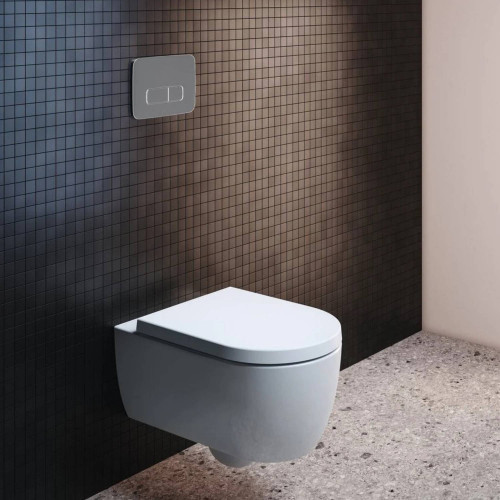 Coprivaso Slim Blend Curve Bianco Lucido - Chiusura Rallentata | Megli