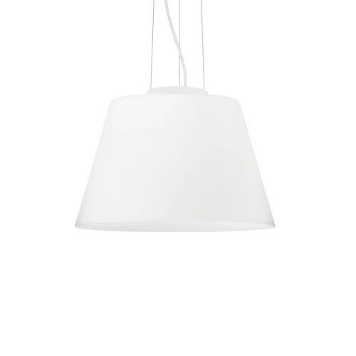 Lampada a sospensione Cylinder sp1 bianco - Ideal Lux