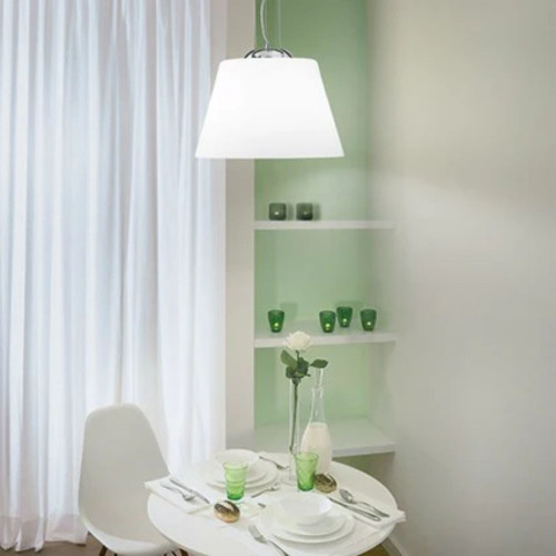 Lampada a sospensione Cylinder sp1 bianco - Ideal Lux