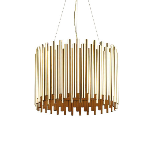 Lampada a sospensione Pan sp5 oro - Ideal Lux