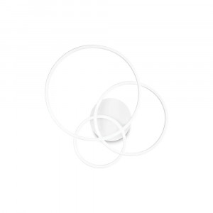Lampada da soffitto Frame circolare bianco - Ideal Lux
