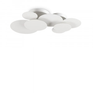 Lampada da soffitto Cloud d74 bianco - Ideal Lux