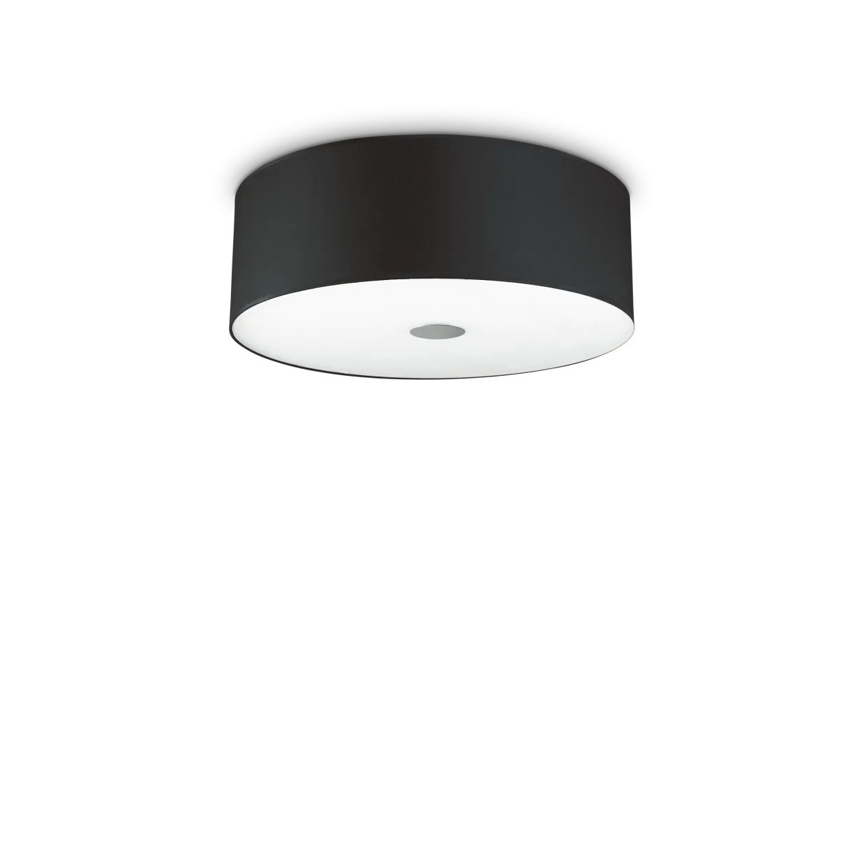 Lampada da soffitto Woody 60 cm nero - Ideal Lux