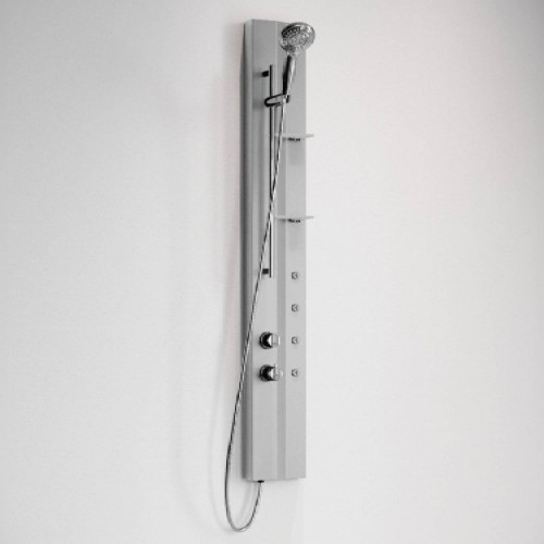 Colonna doccia Z standard termostatico bianco opaco - Novellini