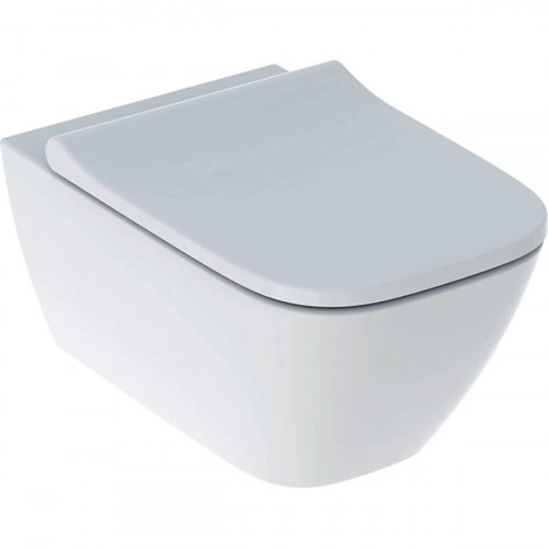 Vaso Sospeso Rimfree Smyle Square Bianco Lucido | Geberit
