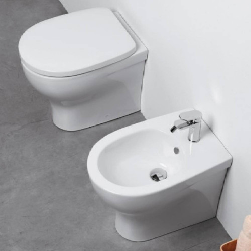 Vaso Sospeso Pratica Bianco Lucido - Design Moderno e Funzionale