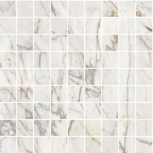 Allmarble Mosaico Golden White 30x30 cm - Marazzi | Eleganza e Stile
