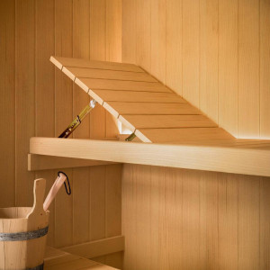 Sauna finlandese 180x135X198 cm Hoshi - Glass 2