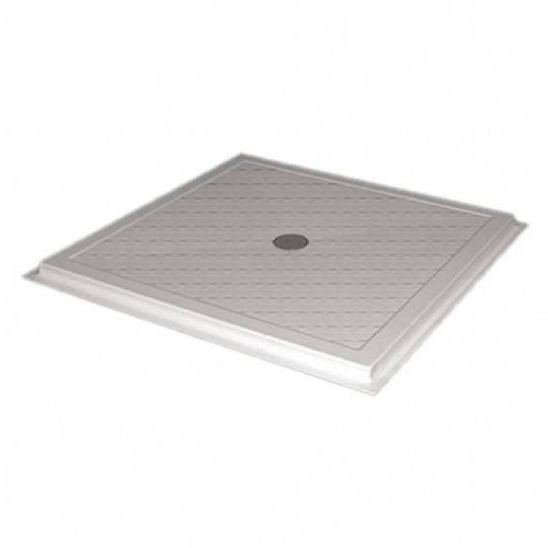 Piatto doccia filo pavimento in abs 80x80 cm - Goman
