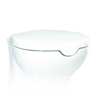 Coprivaso Open Plus con coperchio avvolgente bianco - Goman